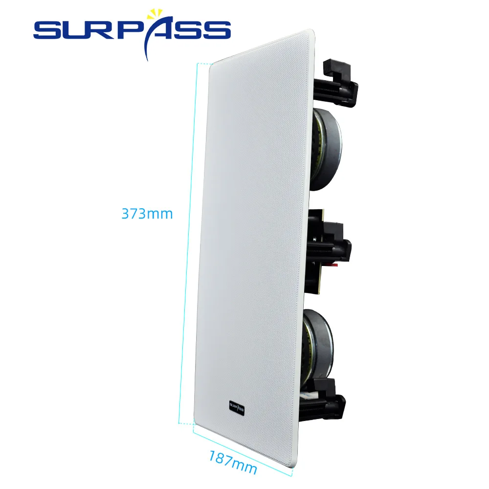 مكبر صوت سقف مستطيل 40 وات، مكبر صوت داخلي، نظام ص...