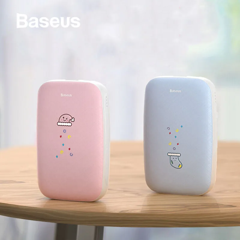 Calentador Baseus calentador de mano banco de energía 10000mah almohadilla de calefacción recargabl