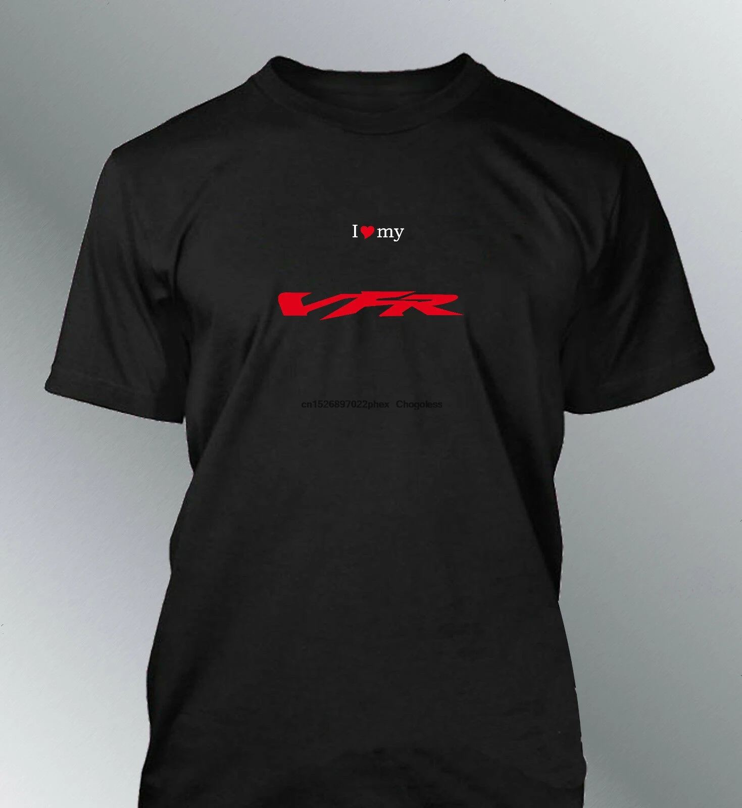 Мужская мотоциклетная футболка vfr s m l xl xxl (1) | одежда