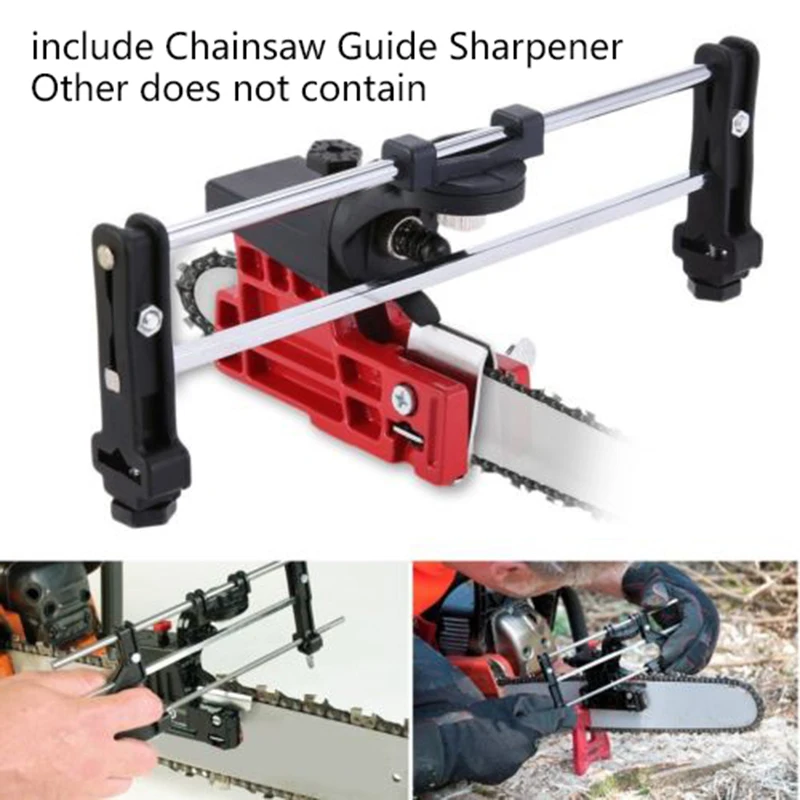 

Universal Sharpening File Saw Chain Filling Tool Chainsaw Guide Sharpener Bar Metal+Plastic Manual Sharpening Garden Tools