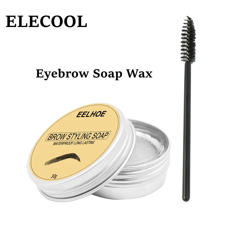 1PC Eyebrow Soap 3D Feathery Brows Makeup Brows Shaping Kit Lasting