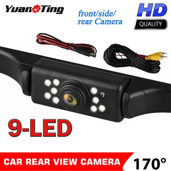 

YuanTing License Plate Backup/Front Rear View IP68 Waterproof HD Night Vision CMOS Wide Angle Reverse Backup Camera for Cars