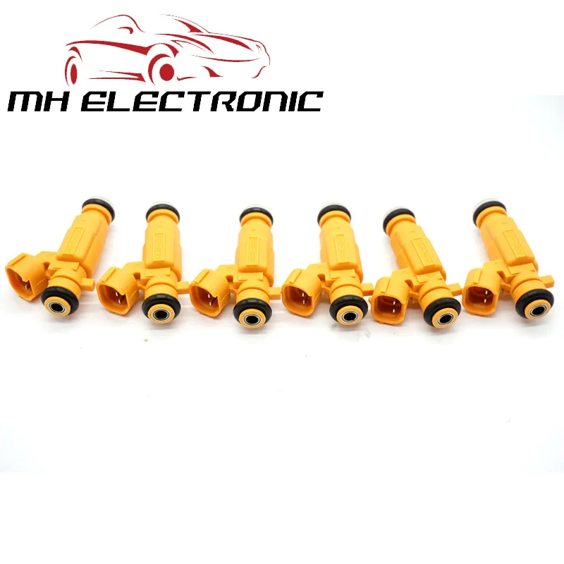 MH Электронная 6 шт./лот Форсунка топливной форсунки 35310-2B020 353102B020 для hyundai i20 i30 Kia RIO Venga 1,4 1,6 G4FG