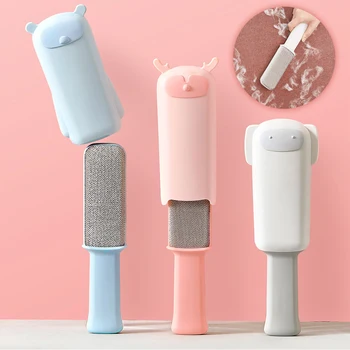 

Pet Dog Hair Remover Brush Dogs Cat Fur Brushes Comb Cats Hair Clothes Cleaning Remover Pet Grooming Tool 2-Side Combs