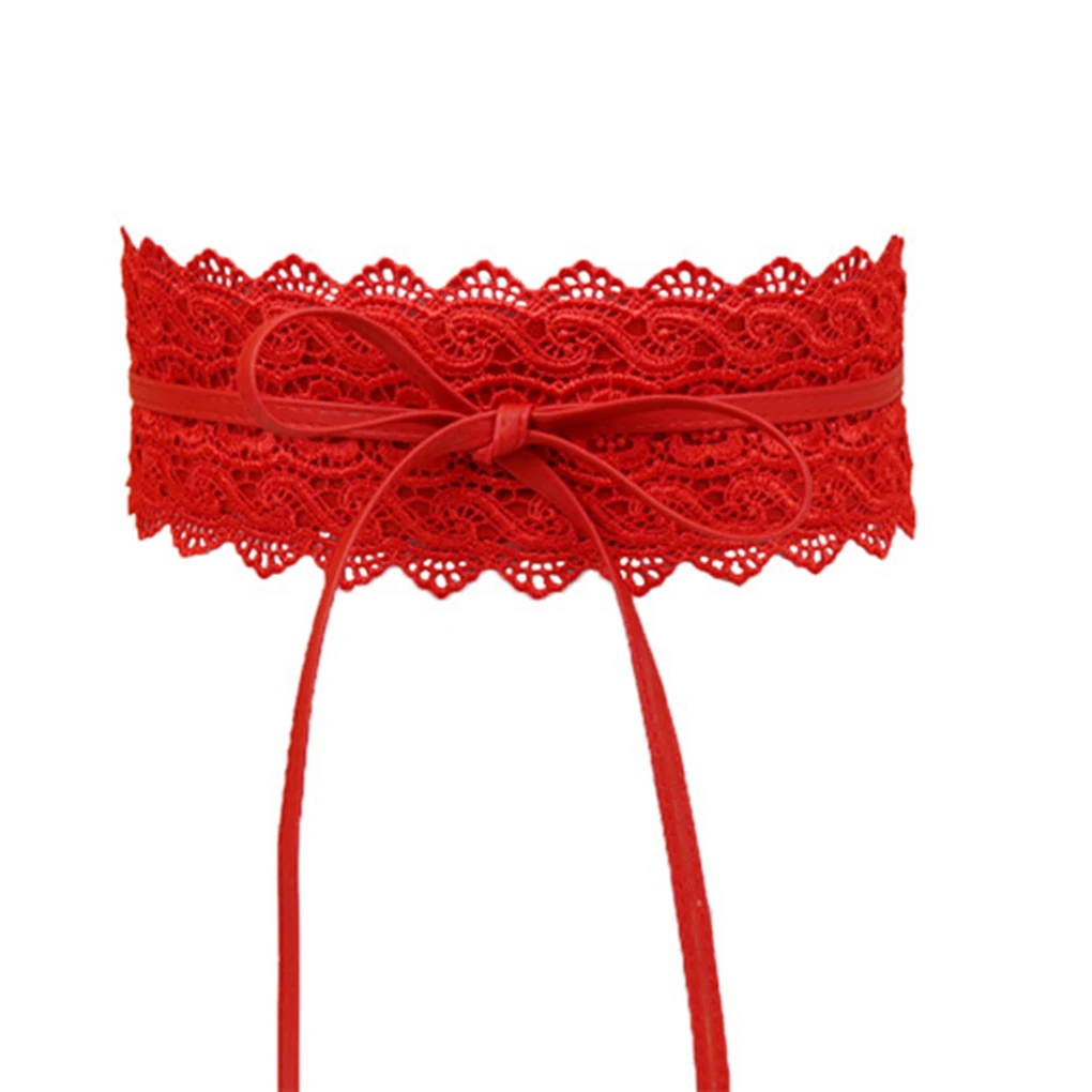 Широкий корсет кружевной пояс Женский самозавязывающийся Пояс Ремни женское свадебное платье сексуальный пояс