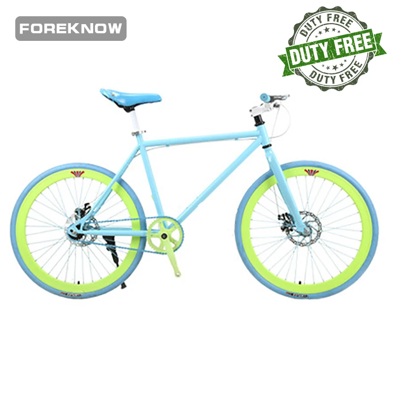 Preconoscenza senza tasse DS ruota da 24/26 pollici bicicletta a scatto  fisso per adulti Sport estremi bicicletta da strada da uomo forcella a  molla da corsa forcella anteriore|Bicycle| - AliExpress