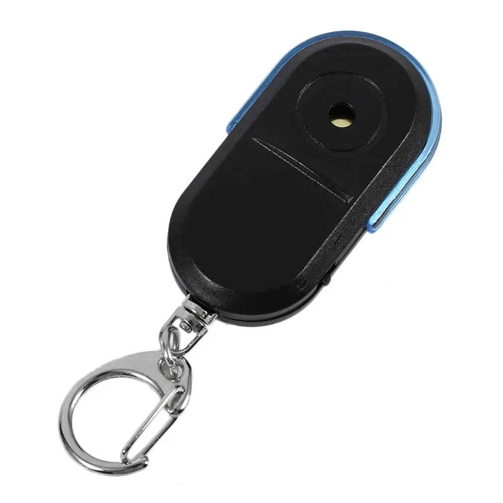

Portable Old People Anti-Lost Alarm Key Finder Wireless Useful Whistle Sound LED Light Locator Finder Keychain High Quality