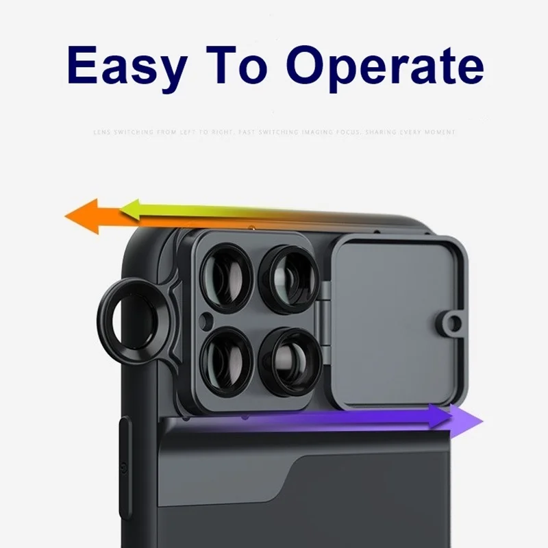 Tongdaytech объектив камеры для Iphone X XR XS 11 Pro MAX 6 в 1 чехол телефона рыбий глаз