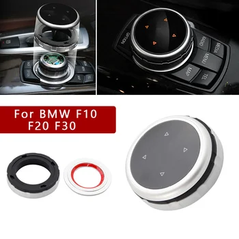 

With adhesive base Multimedia Knob Cover Button Replacement For BMW F10 F20 F30