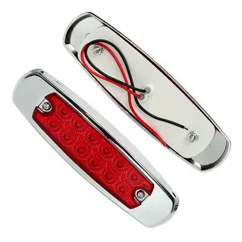 

Red Marker Lights Side Clearance Truck Trailer For Peterbilt 12V/24V 10Pcs Useful Durable