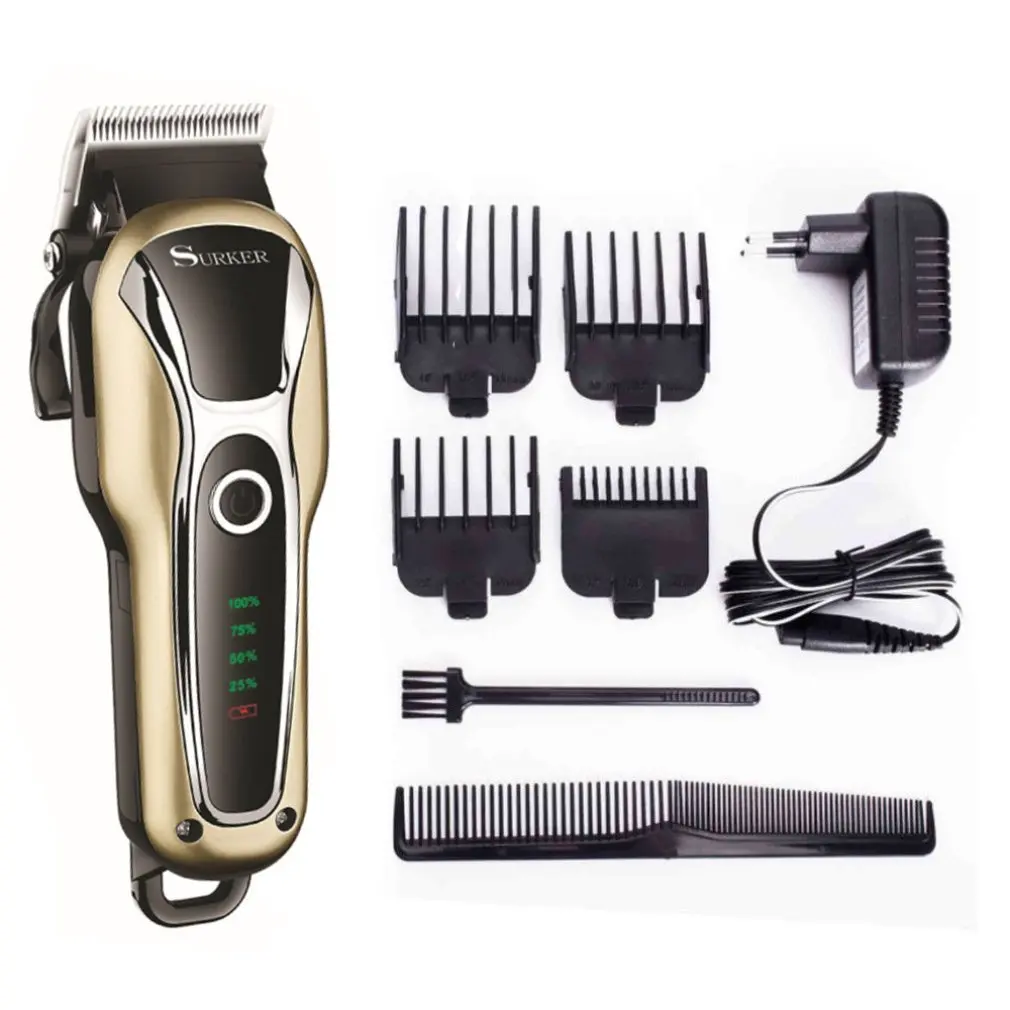 

Adjustable Hair Clipper Barber Clippers Professional Hair Cutting Machines Razor For Hair Cutting High-power LCD Hair Clipper
