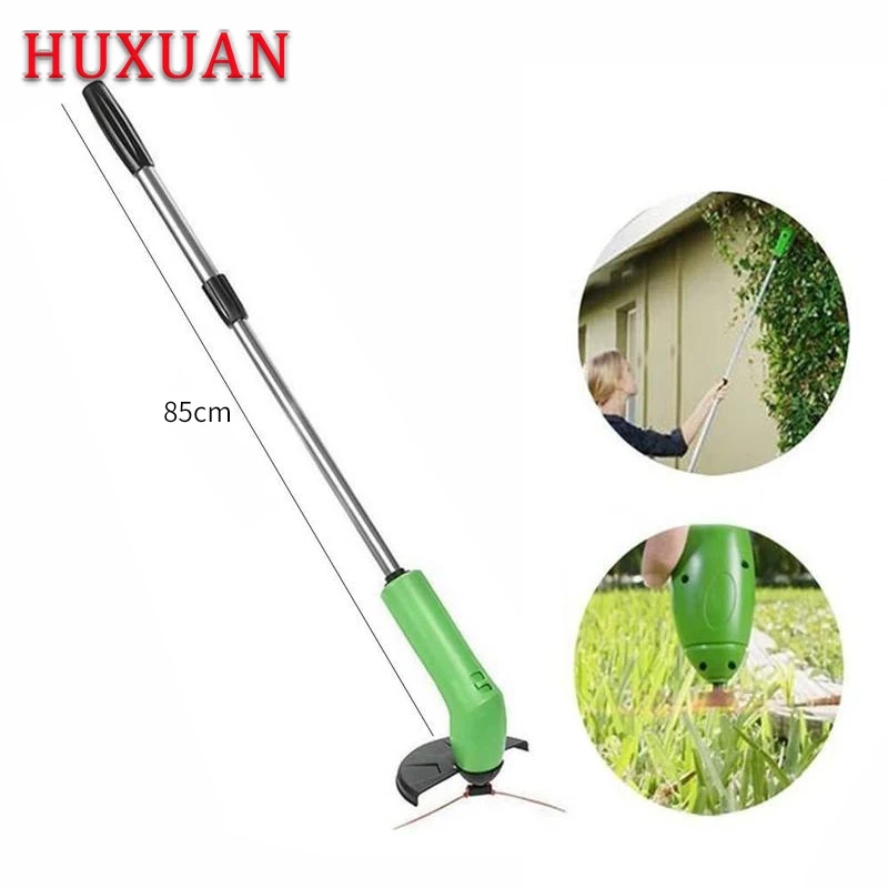 Portable Cordless Grass Trimmer Lawn Weed Cutter Edger with Zip Ties