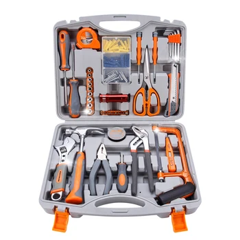 

Norton household toolbox set electrician combination hardware hand tool set 92 pieces Gift tool kit Set