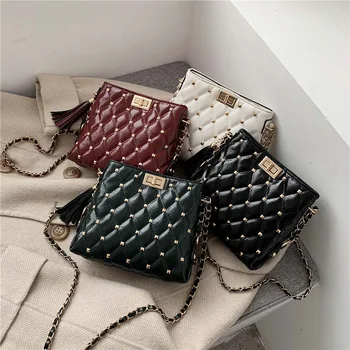 

New Style In Chain bag women 2019 new fashion casual shoulder Messenger bag bucket bag