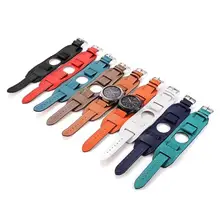 

Replacement Genuine Leather Watch Band Bracelet for Samsung Gear S3 Frontiers