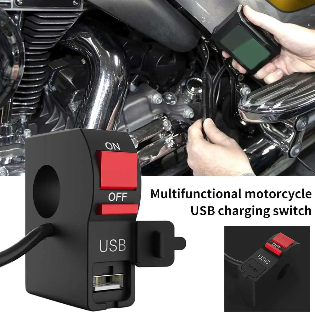 С USB зарядным устройством легкая установка ABS контроллер фары адаптер питания