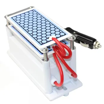 

Alanchi Portable Ozone Generator Car Air Sterilizer 12v 10G Ceramic plate Freed Ozone Sterilization and Odor Removal Purifier