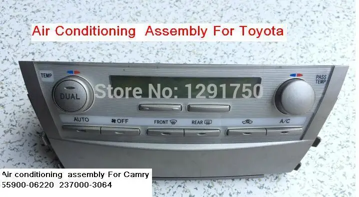 ZWET кондиционер контроллер для Toyota automat переключатель кондиционера панели