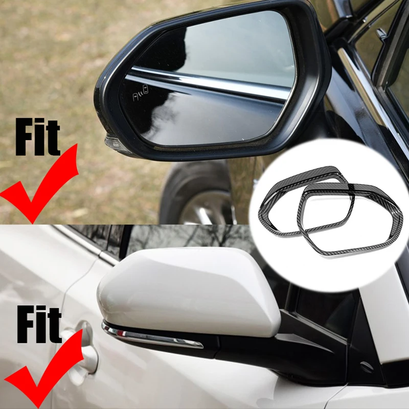 prius 后视镜雨眉 碳纤 (2)