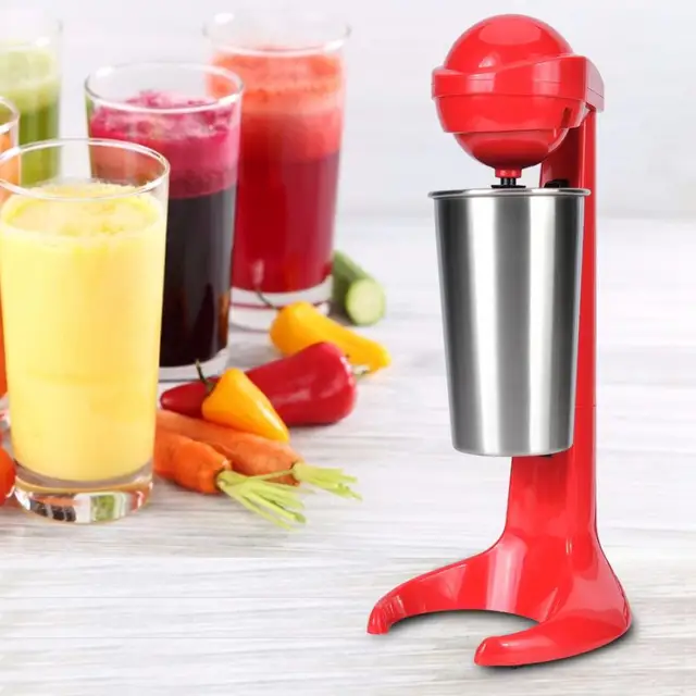 Mixer Double Head Electric Milkshake Machine Maker Coffee Drink Mixer Milk  Blender for Home Bar Portable Blender - AliExpress