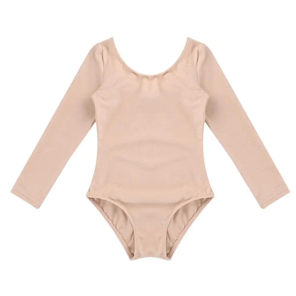 thumbnail image 1 of Trajes de baile de Ballet de manga larga Turnpakje, Jersey de Ballet, mono de baile, leotardo de gimnasia para niñas, tutú de Ballet, Ropa de baile, 1 of 5
