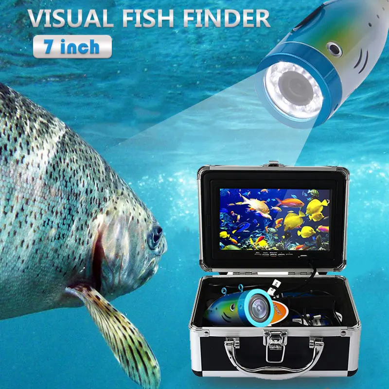 

Black Technology Diving Fishing Camera Underwater Camera Bait IP68 1000TV Line European Specification LED Lamp Fish Finder
