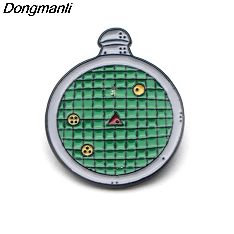 P3149 Dongmanli детектор DRAGON BALL металлические эмалированные булавки и броши для женщин и мужчин нагрудные булавки рюкзак сумки шляпа значок подарки для детей