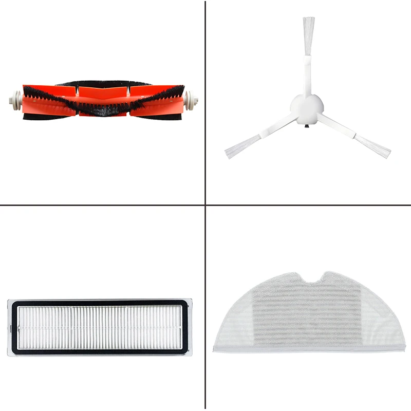 Mop Rags Hepa Filter Main Side Brush for XiaoMi Mijia 1C STYTJ01ZHM Dreame F9 Robot Vacuum Cleaner Cloth Accessories | Бытовая техника