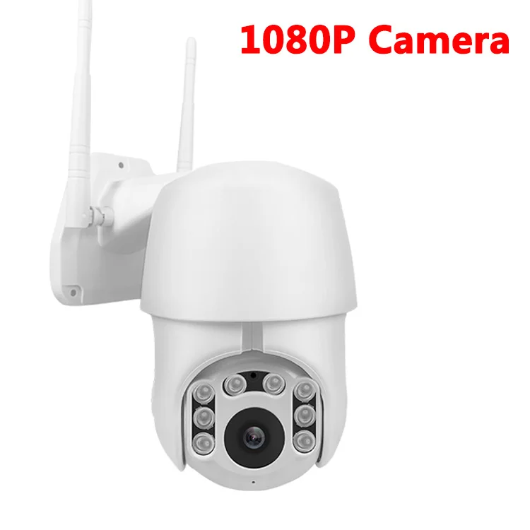 720 P/1080 P wifi PTZ IP P2P Обнаружение движения двухстороннее аудио ночное видение Домашняя безопасность Surveilance Водонепроницаемая CCTV сетевая камера - Цвет: 1080P Camera