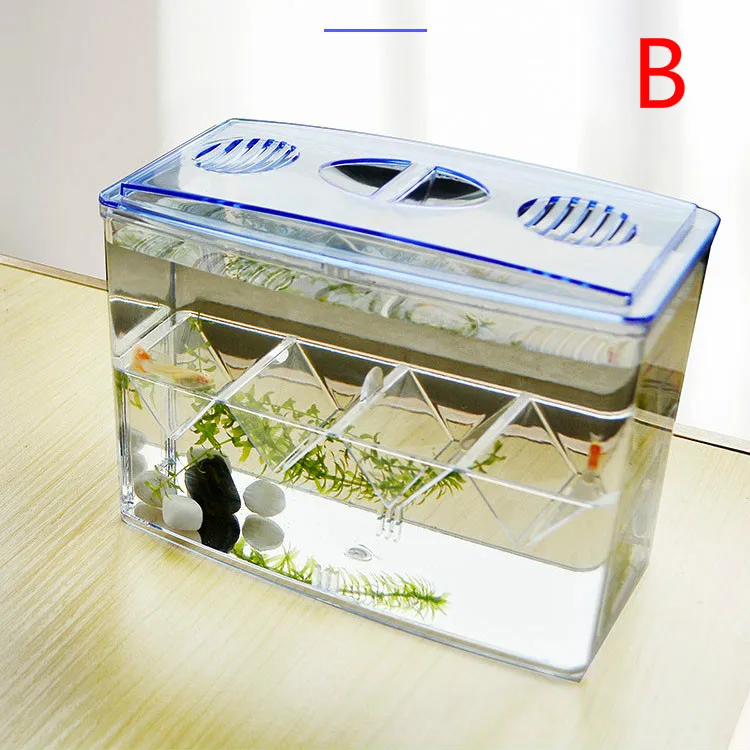 Fish Breeding Box Out-tank Acrylic Fish Breeding Isolation Box Aquarium Breeder For Shrimp Clownfish