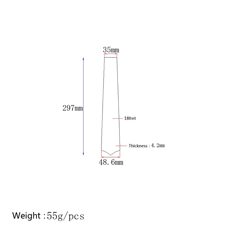 Шьет-30 дюймов Гриф для укулеле с 18 ладами для концертная Гавайская гитара Замена гитары
