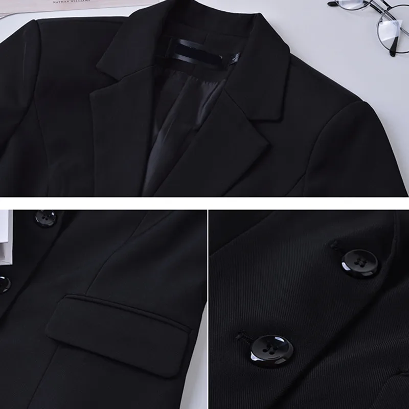 New Business Interview Women Suit Large Office Ladies Wear Long Sleeved Work Pants Slim Jacket And All Maternity