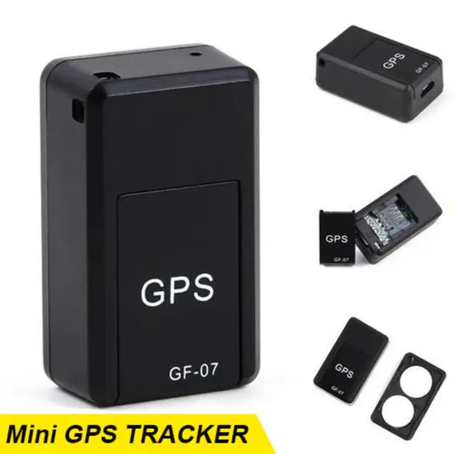 Mini Rastreador de Rastreador GPS de coche GF-07/09, Rastreador de coche resistente al agua, alarma de descarga, Control por voz, aplicación, localizador GPS para coche 4