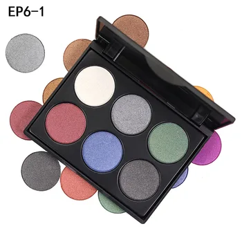 

6 Colors Women Lady Make Up Eyeshadow Palette Waterproof Shimmer Matte Eyes Makeup Cosmetic Eye Shadow LDO99