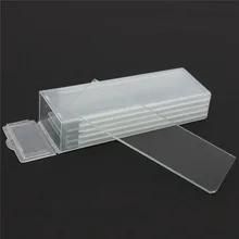 

5Pcs 1mm Thickness Cavity Glass Coverslips Single Concave Microscope Glass Slides Reusable Laboratory Blank Sample Cover Glass