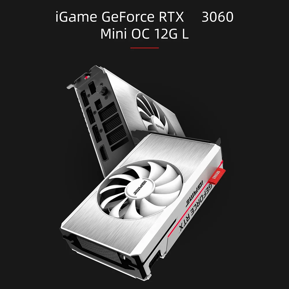 Colorful iGame GeForce RTX 3060 Mini OC 12G L GDDR6 E-sports Game Office Graphics Card for Desktop Computer display card for pc