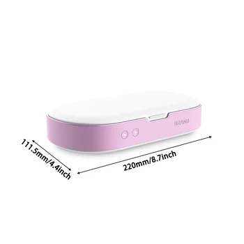 

USB Portable Aroma UV Sterilizer Box Mobile Phone Cleaner Ultraviolet Disinfection Underwear Briefs UV Sterilizer 5V