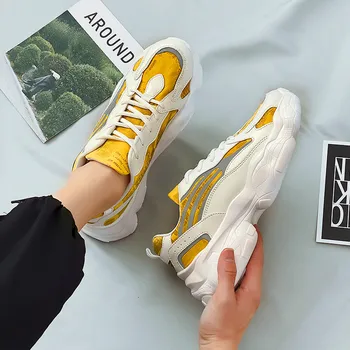 

Thick Bottom Men Casual Shoes Men Sneakers Men Trend Lace-Up Brand Luxury Sports Wit Fitness White Shoes Mens High quality shoes