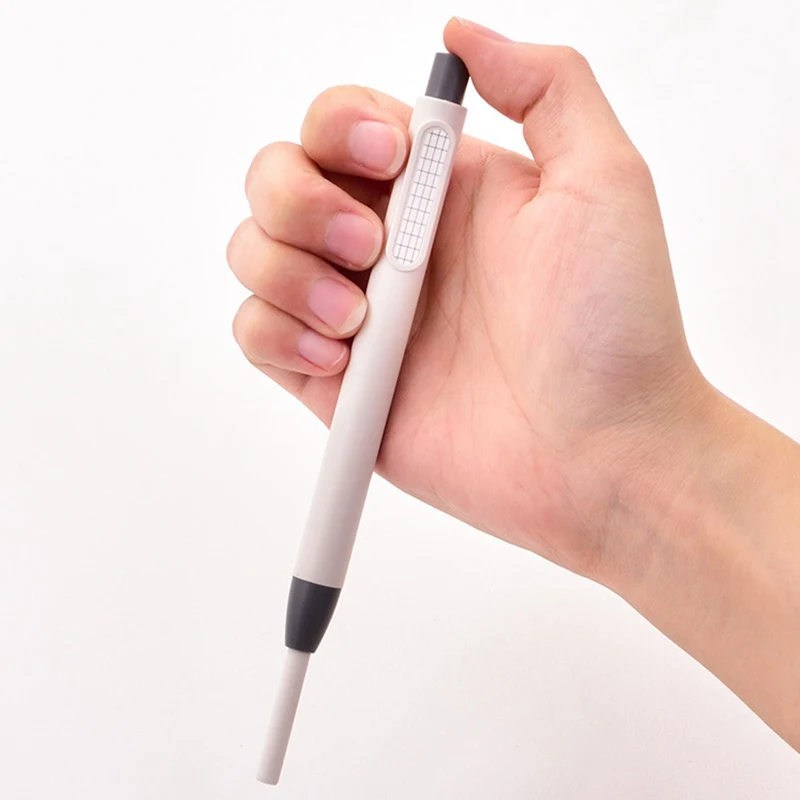 Easily Press The Rubber Student With A Stationery Creative Automatic Retractable Pen Eraser Clean Art Painting Supplies