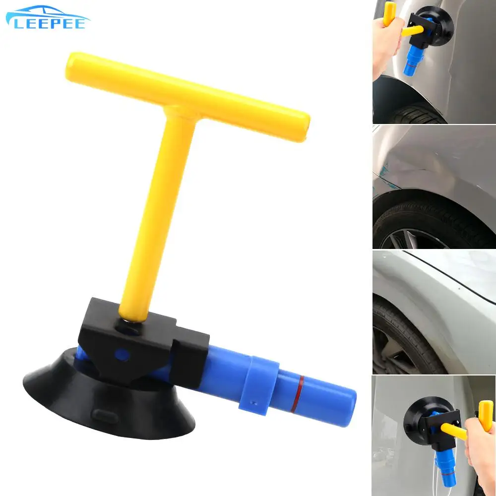 

Dent Repair Puller Kit Car Paintless Dent Removal Tool Kit Vacuum Suction Cup Hand Pump Base Slide Reverse Hammer Glue