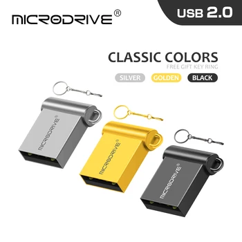 

New super mini USB Flash Drive 64GB High Speed thiny USB 2.0 Pen Drive 16gb 32gb USB flash 128gb Pendrive free custom logo