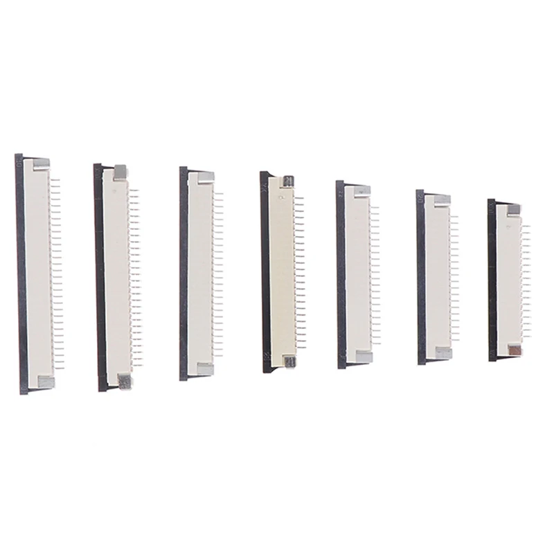 10 шт 1 мм Шаг под раскладушка сокет FPC соединитель плоской проволоки 18/20/22/28/30P