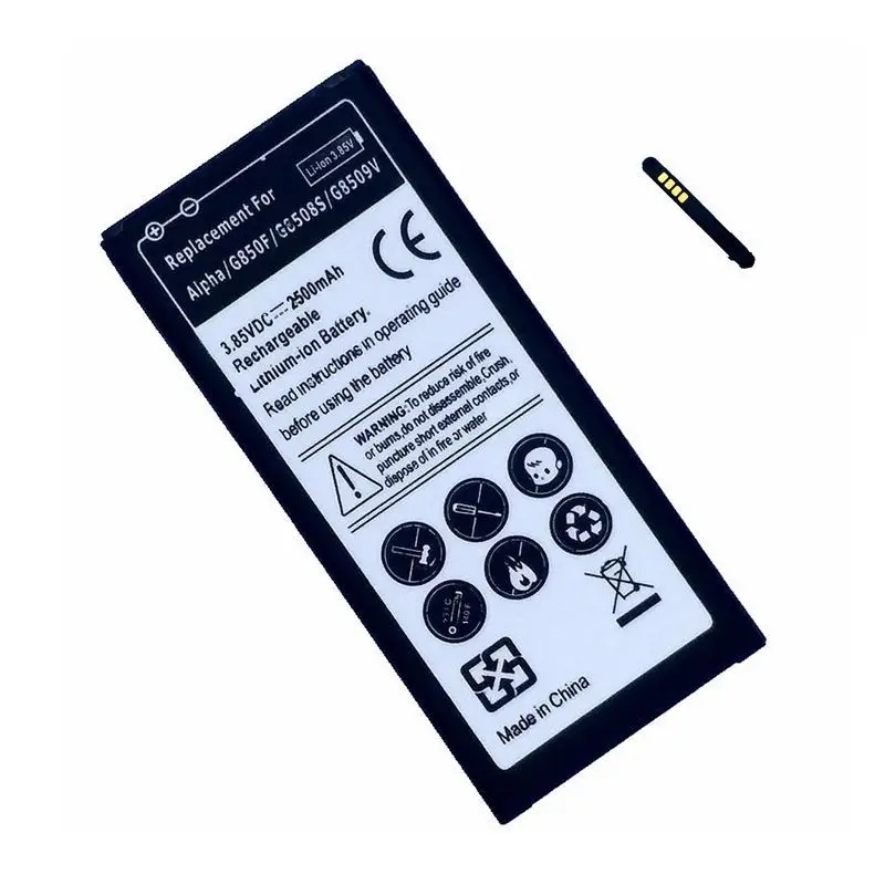 EB BG850BBE внутренний аккумулятор для Samsung Galaxy Alpha SM G850F G850T G850Y G850 Аккумулятор Bateria