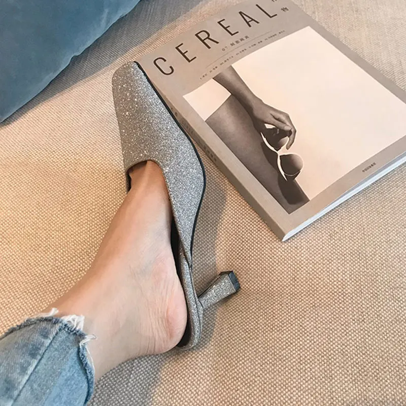 MONMOIRA/пикантные вечерние туфли на каблуке-рюмочке роскошные женские сабо в стиле ретро на квадратном каблуке; женские туфли на высоком каблуке; SWB0220
