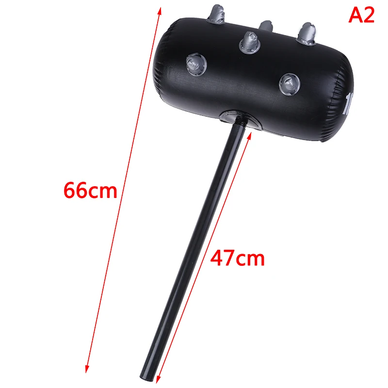 1Pc Noise Maker Toys Kid gift Inflatable Hammer Air Hammer Meteor Hammer Kids Children Toys - Цвет: A2