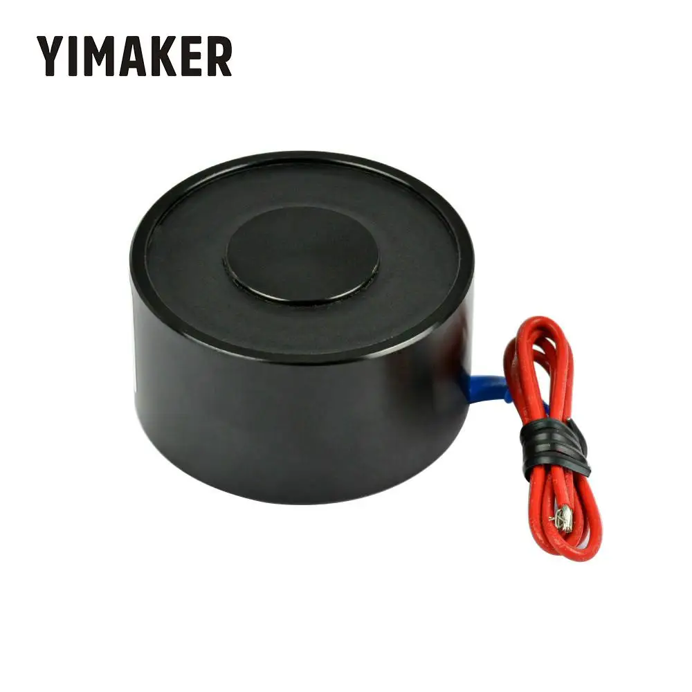 YIMAKER 50/27 всасывания 50 кг 500N Электромагнит соленоида 12В/24В небольшой Электрический