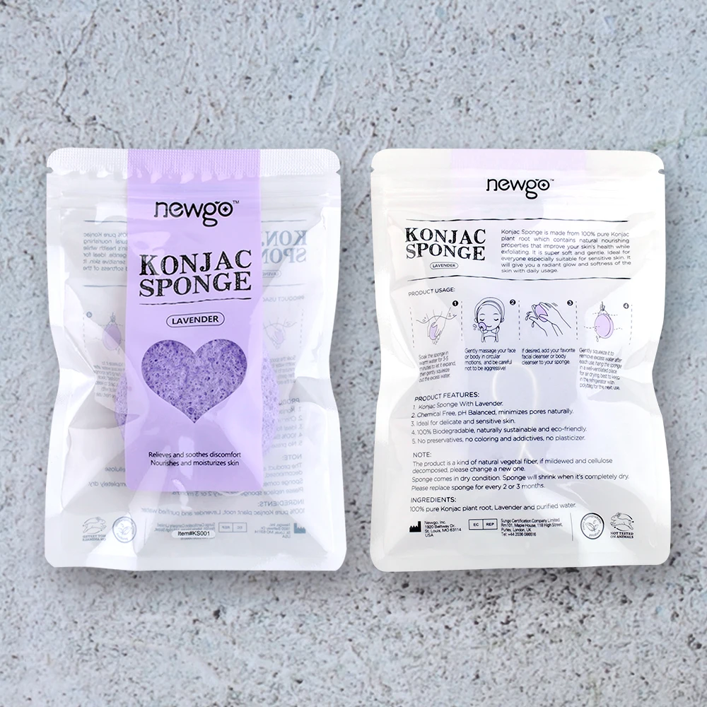Natural Konjac Konnyaku cosmetic puff Facial sponge Face Cleanse Washing Facial Care Face Powder Makeup Tools