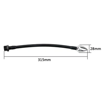 IKOKY Anal Cleaner Anal Plug Anal Syringe Sex Toys for Men Women Gay for Ass Healthy Vaginal Rinse Cleansing Enema Shower Nozzle 4