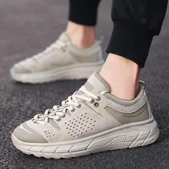 

Hot sale Men Running Shoes Breathable Sneakers Male Lightweight Outdoors Lace-up Walking jogging Sports Footwear Shoes B31-83