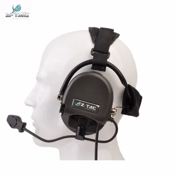 

Z Tactical Softair TCI Liberator II Neckband Headset Airsoft Military Headphones Noise Canceling Pilot Aviation Headsets Z039